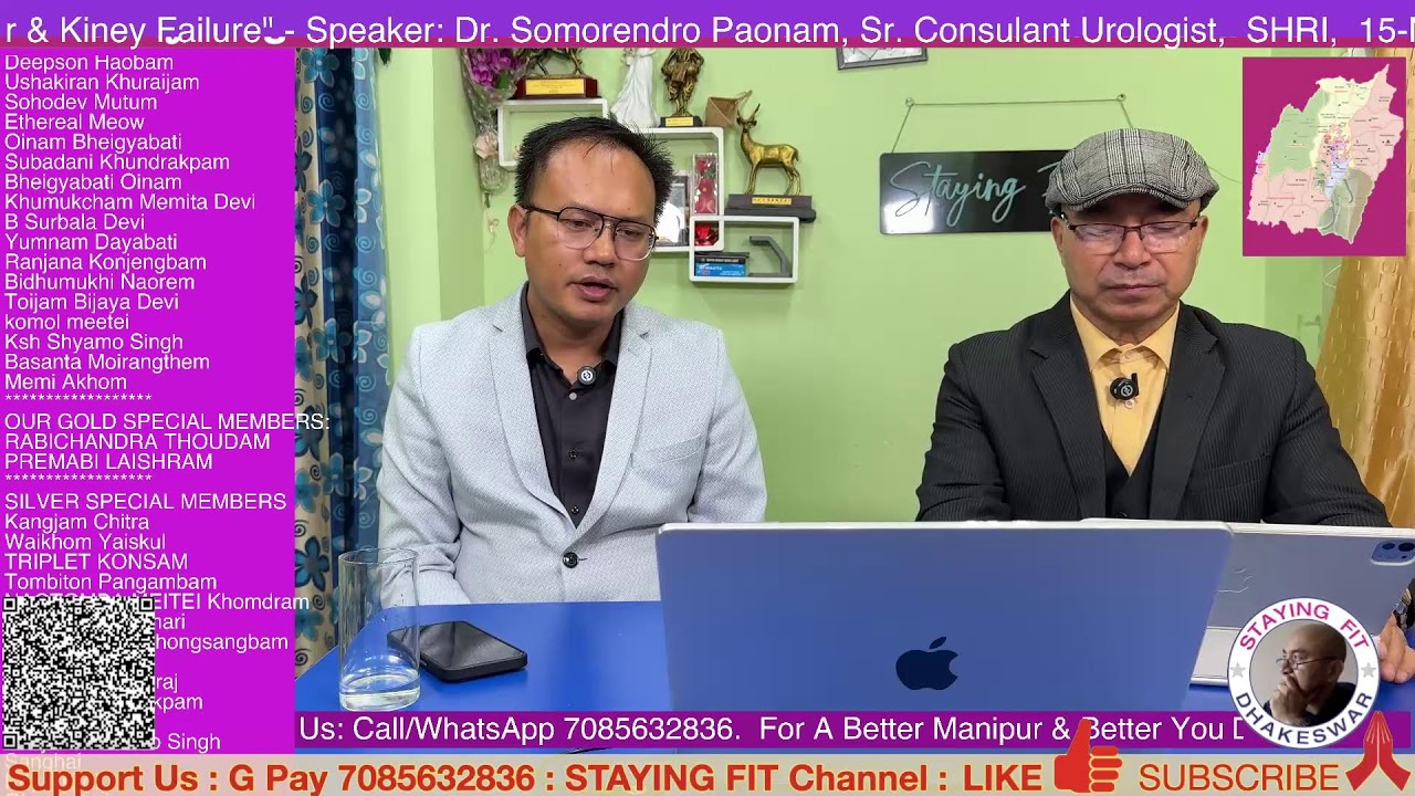 DISCUSSION ON KIDNEY TRANSPLANT: With Dr. Somorendro Paonam