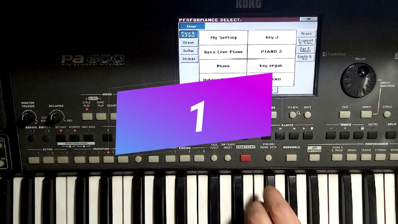 خفايا و#اسرار كورج #Korg pa600