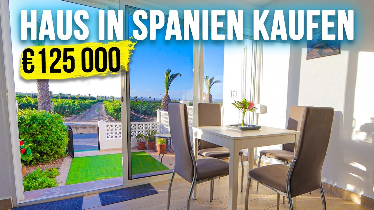 Haus in Spanien kaufen 🌴 2 Etagen, renovierte, Möbel ☀️ Alegria immobilien | 125 000 €