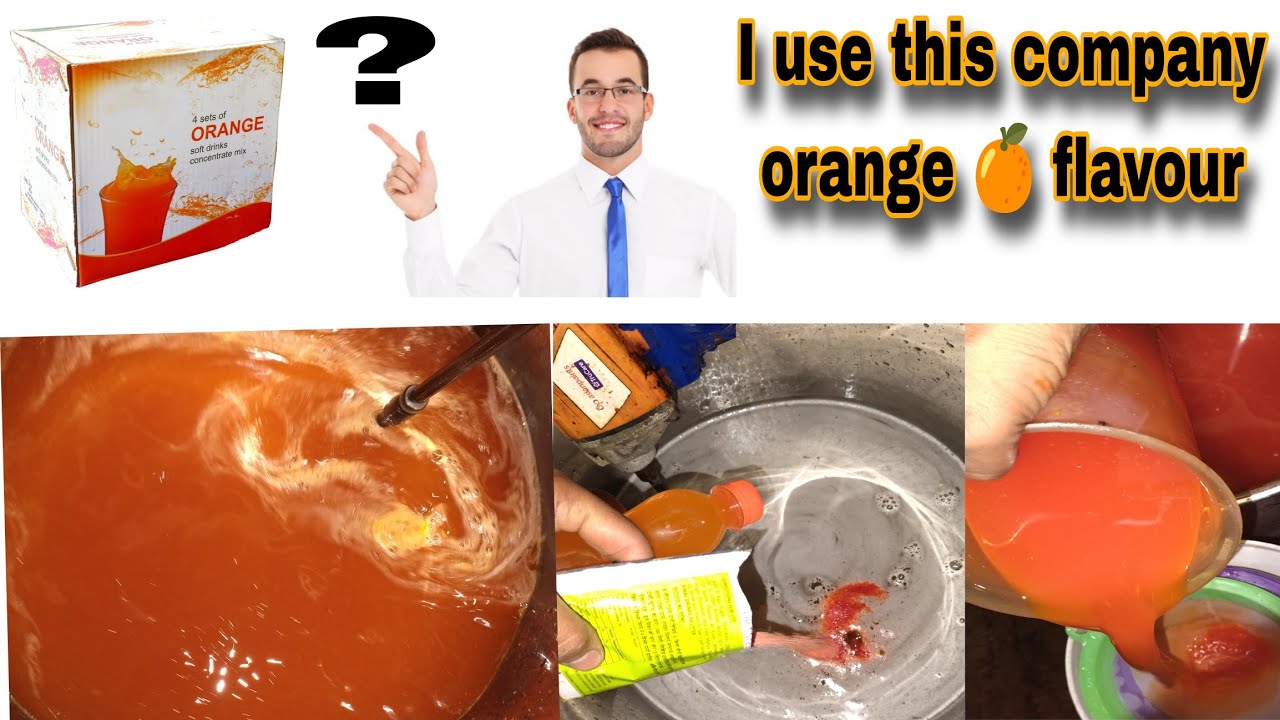 My secret formula of orange 🍊 flavour soda, which company orange flavour is best? #sodabottlingplant