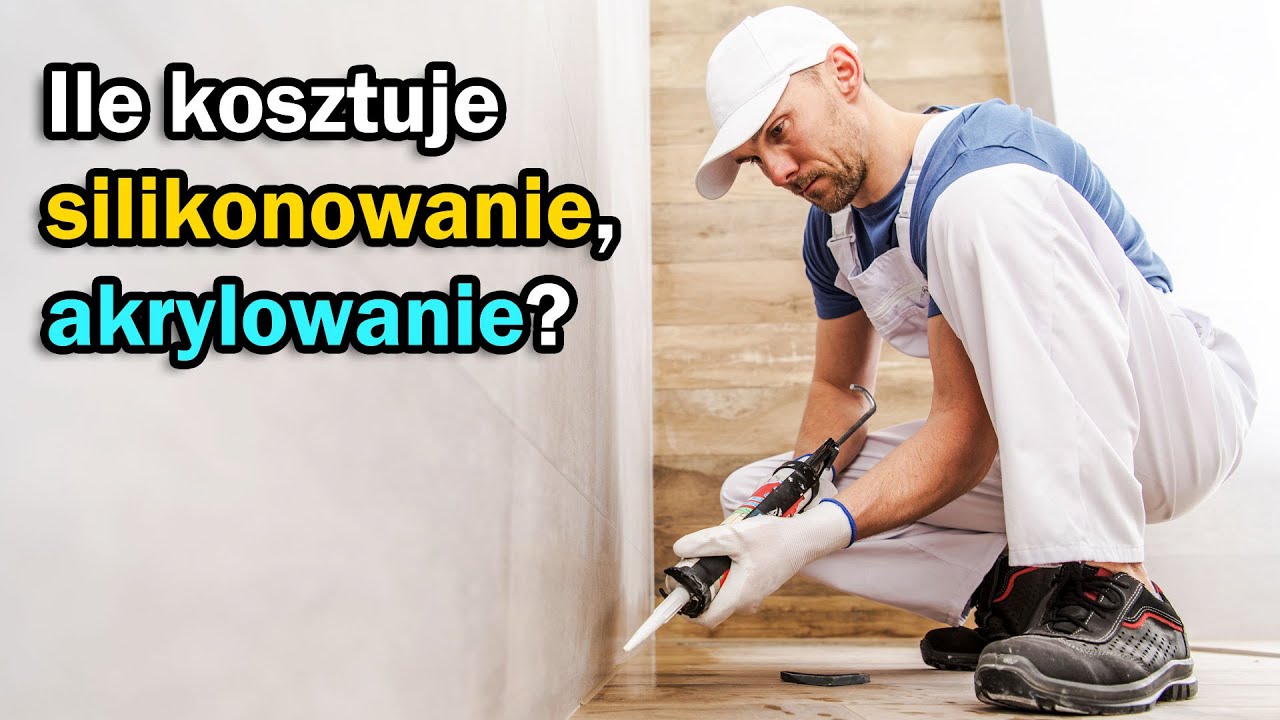 Ile kosztuje silikonowanie, akrylowanie? Cena za mb