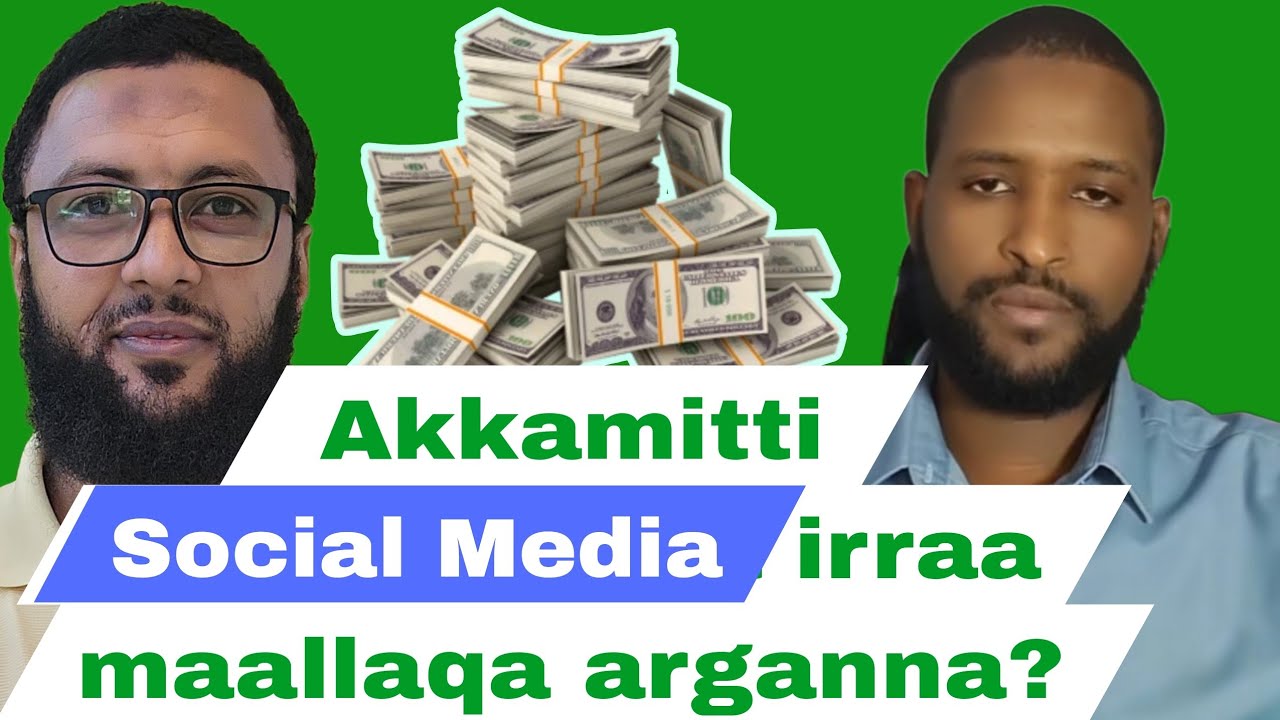 Akkamitti Social Media irraa maallaqa argan 1ffaa