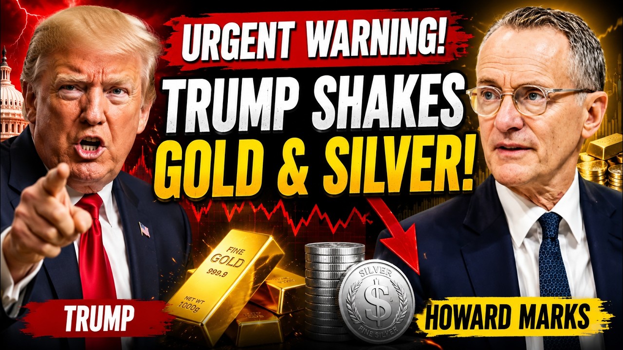 TRUMP JUST SHOCKED GOLD & SILVER! ANOTHER HUGE MARKET FLUSH COMING? | HOWARD MARKS WARNING