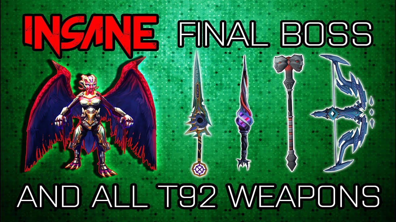 Road to Insane Final Boss and all T92s | Episode Nine | Runescape 2017