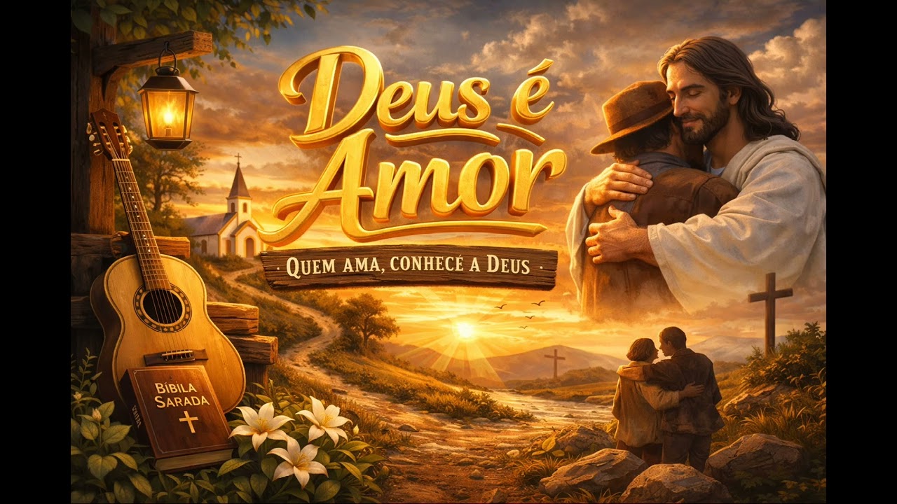 Deus é Amor - moda sertanejo Raiz 