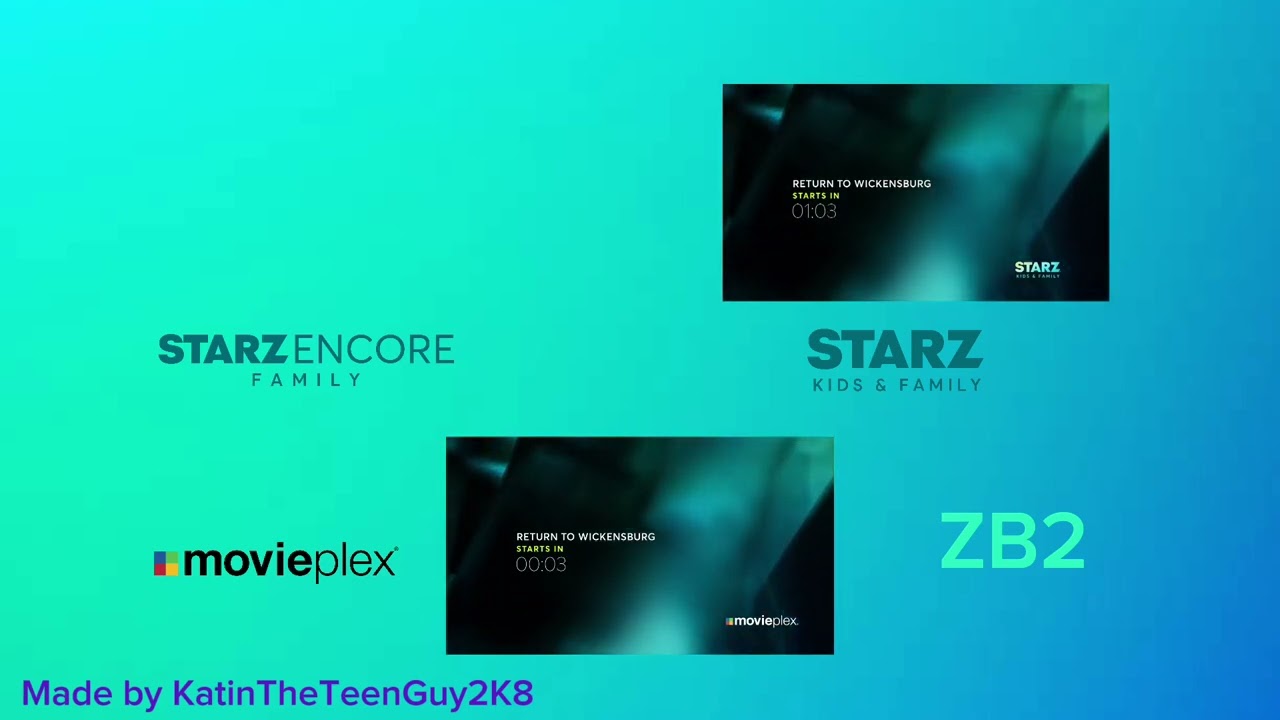 All The STARZ Entertainment Continuity (SEF, SK&F & MP)