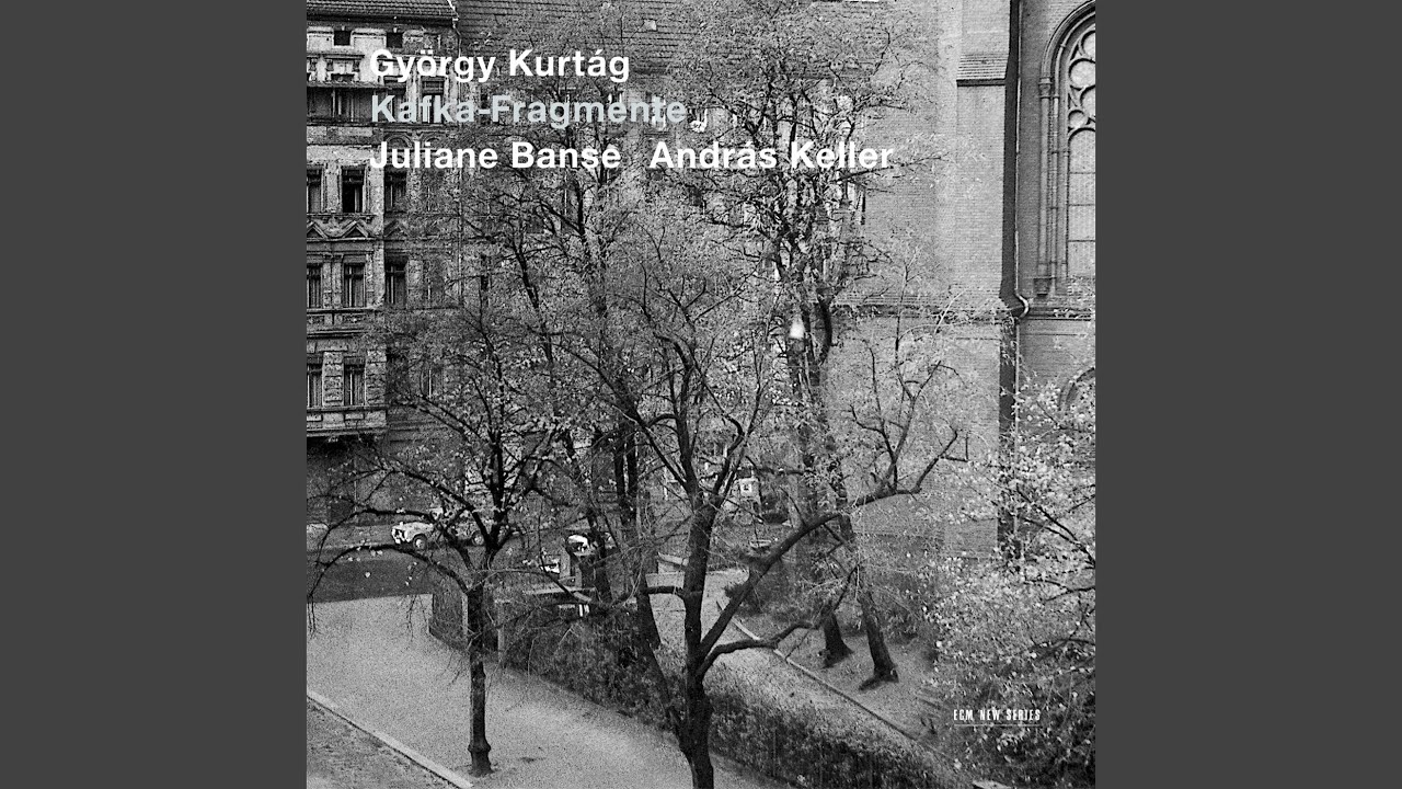 Kurtág: Kafka-Fragmente, Op. 24, Pt. 3: Der begrenzte Kreis