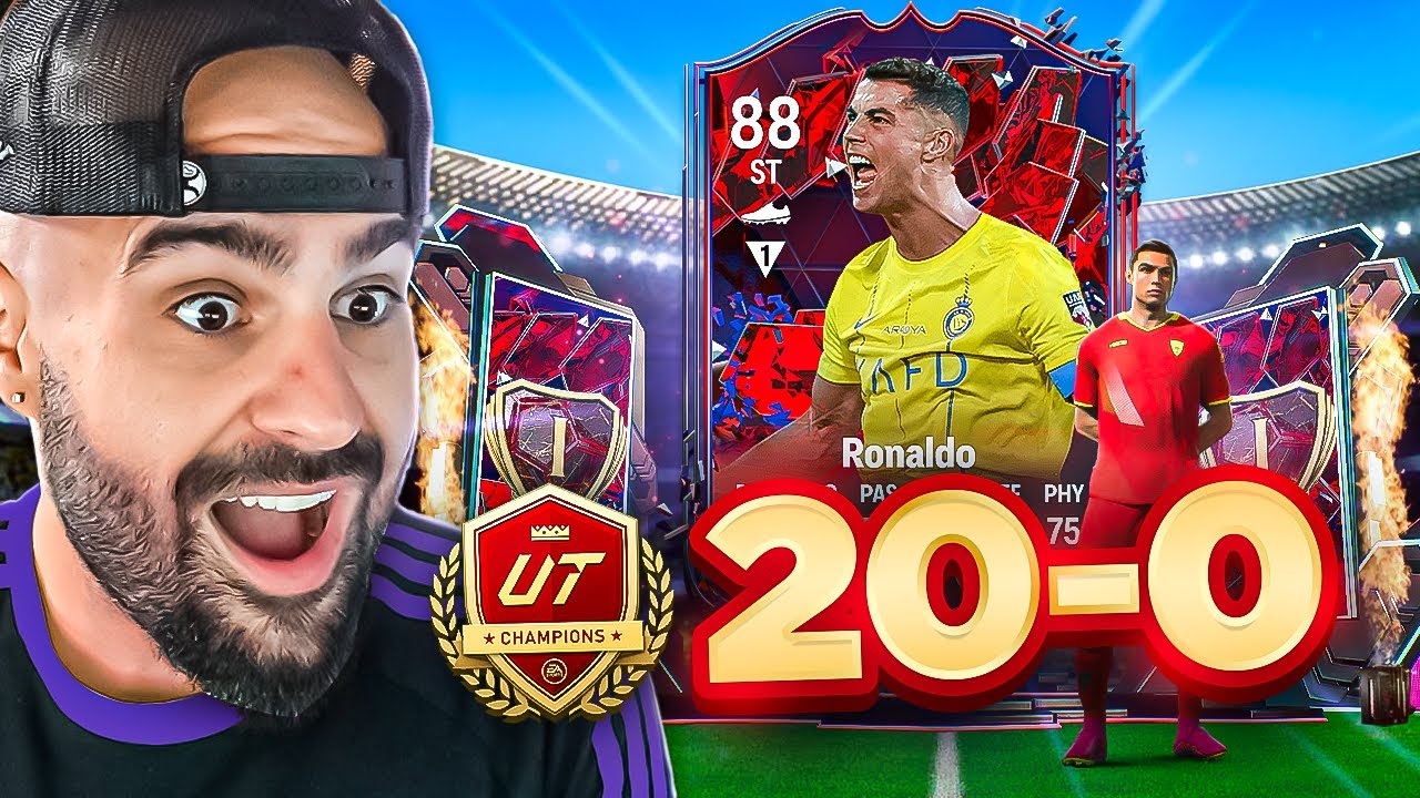 Can I Go 20-0 With The NEW 88 Ronaldo! (Rank 1 Rewards)