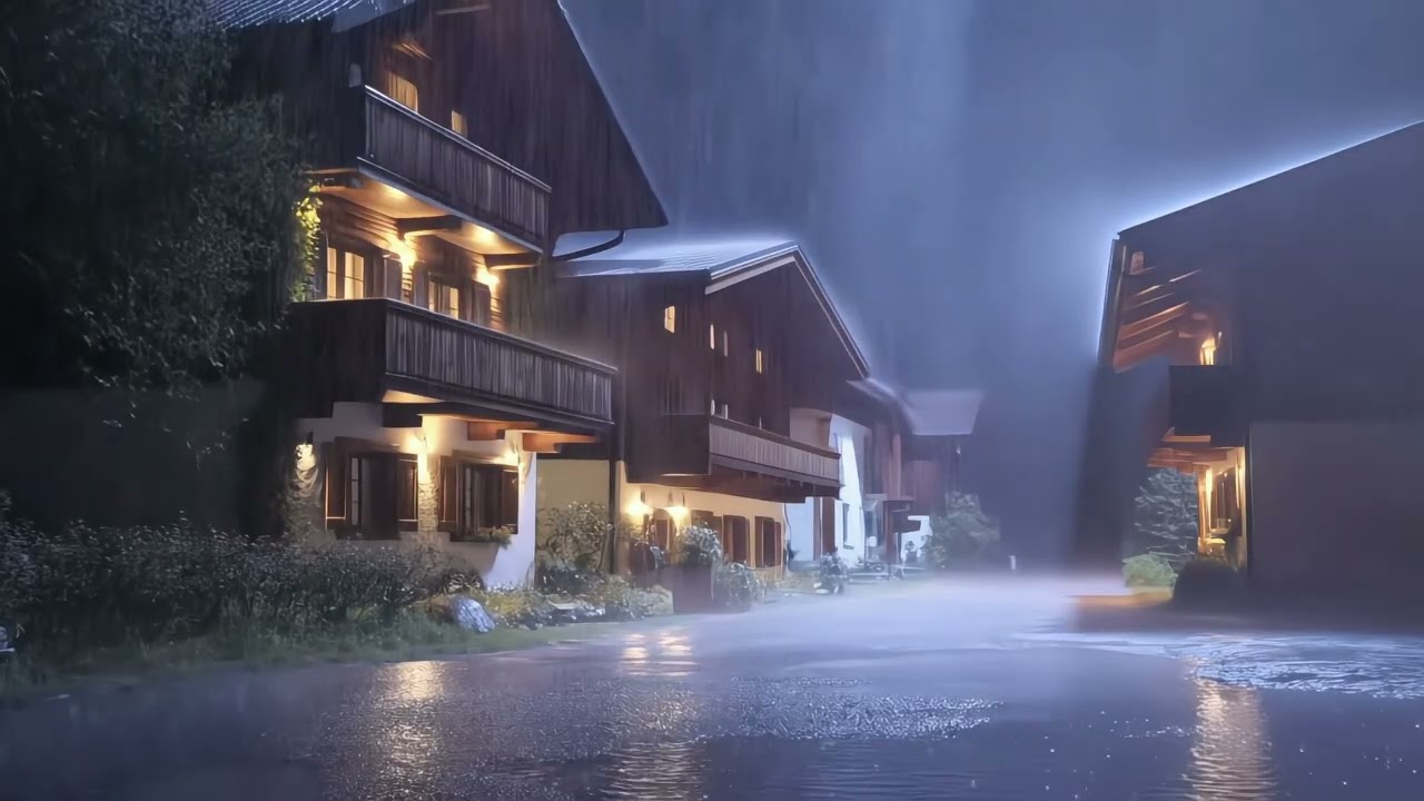 Relaxing Piano Music & Rain Sounds for Deep Sleep, Stress Relief and Anxiety, Meditation, Calming
