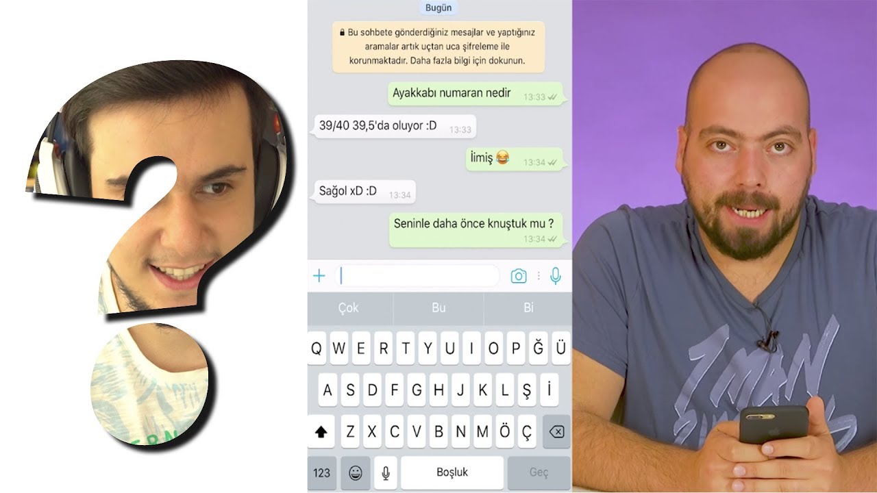 Whatsapp'taki Youtuber - Fırat, Buğra Kazancı'yı Tanıyabildi Mi? -