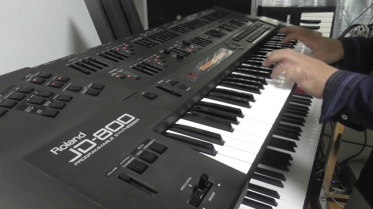 【JD-800】TMN LAST GROOVE5.19 TK Keybord-Solo #fanksfes