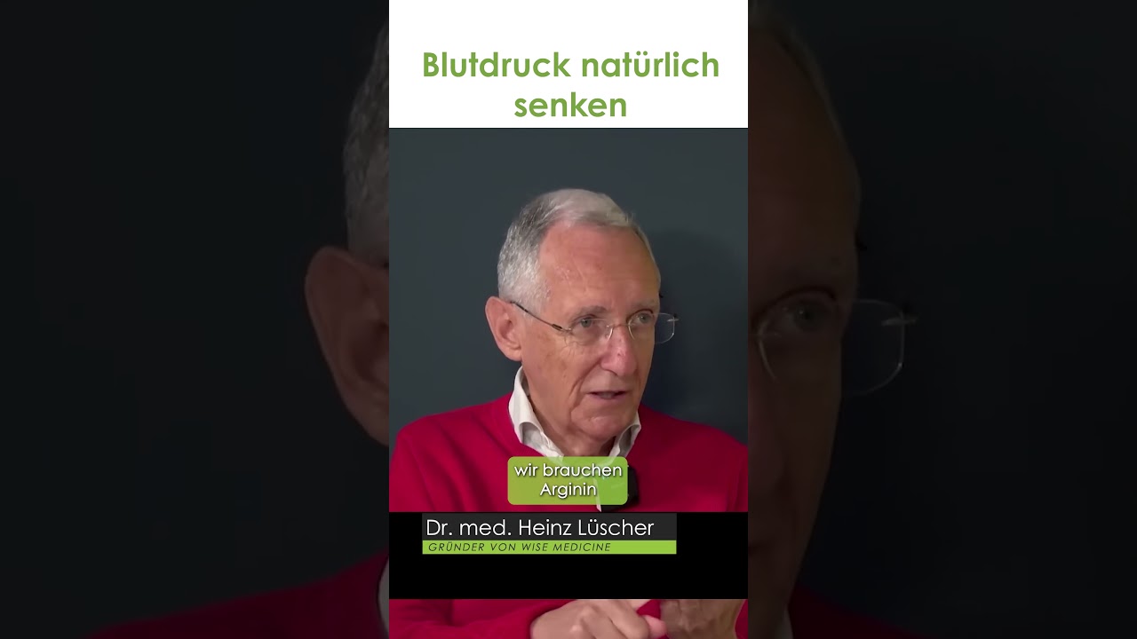 Blutdruck nat&uuml;rlich senken