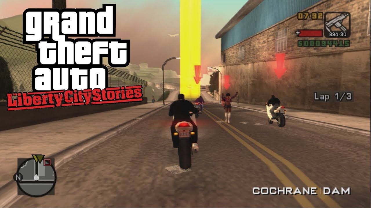 GTA: Liberty City Stories Walkthrough Side Mission - All Races (HD)