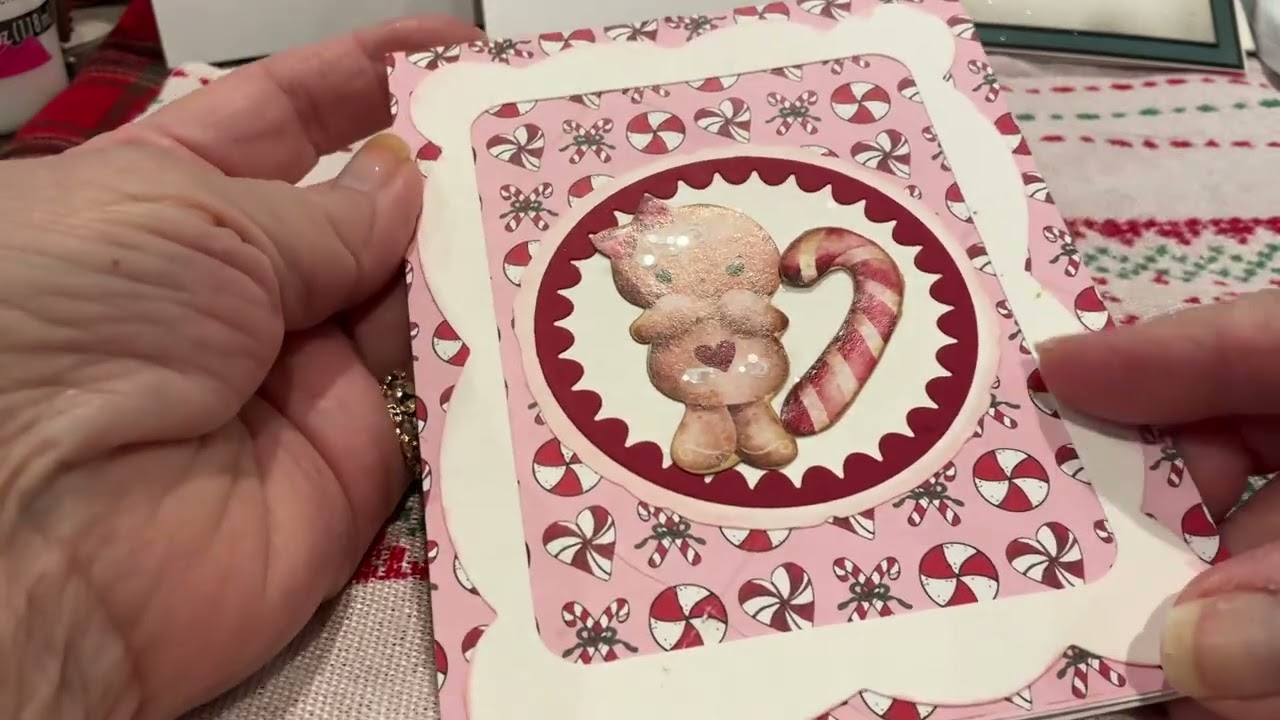 Подарочные открытки Happy Mail и быстрые, простые рождественские открытки 💕 с использованием мате...