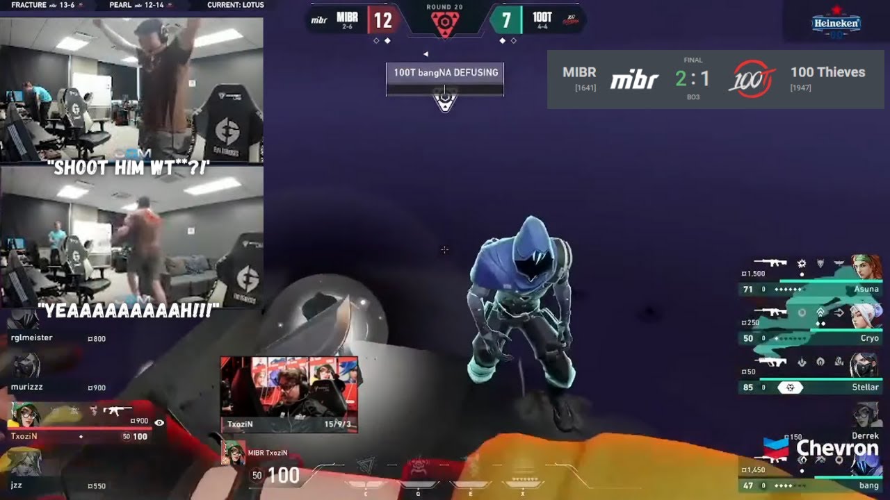 EG C0m Celebrates Advancing to Playoffs After 100T LOSE #VCTAMERICAS