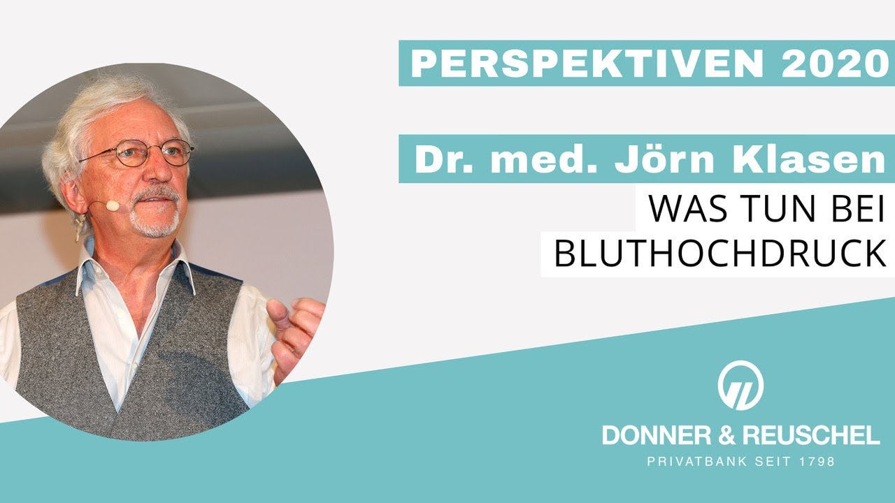 Ern&auml;hrungs-Doc Dr. J&ouml;rn Klasen bei DONNER & REUSCHEL - Was tun bei Bluthochdruck?