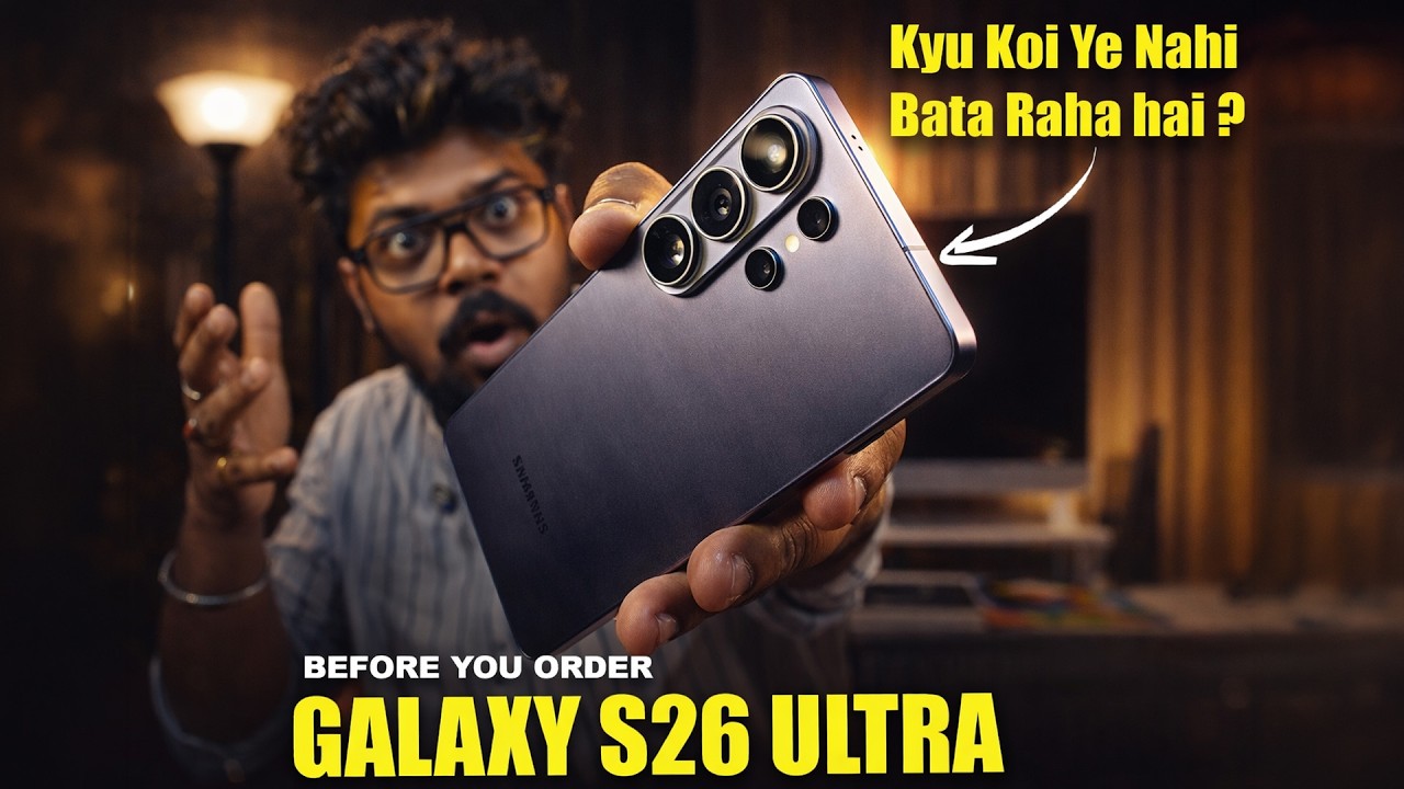 Samsung Galaxy S26 Ultra Review 🔥 200MP Camera Beast? Full Honest Test