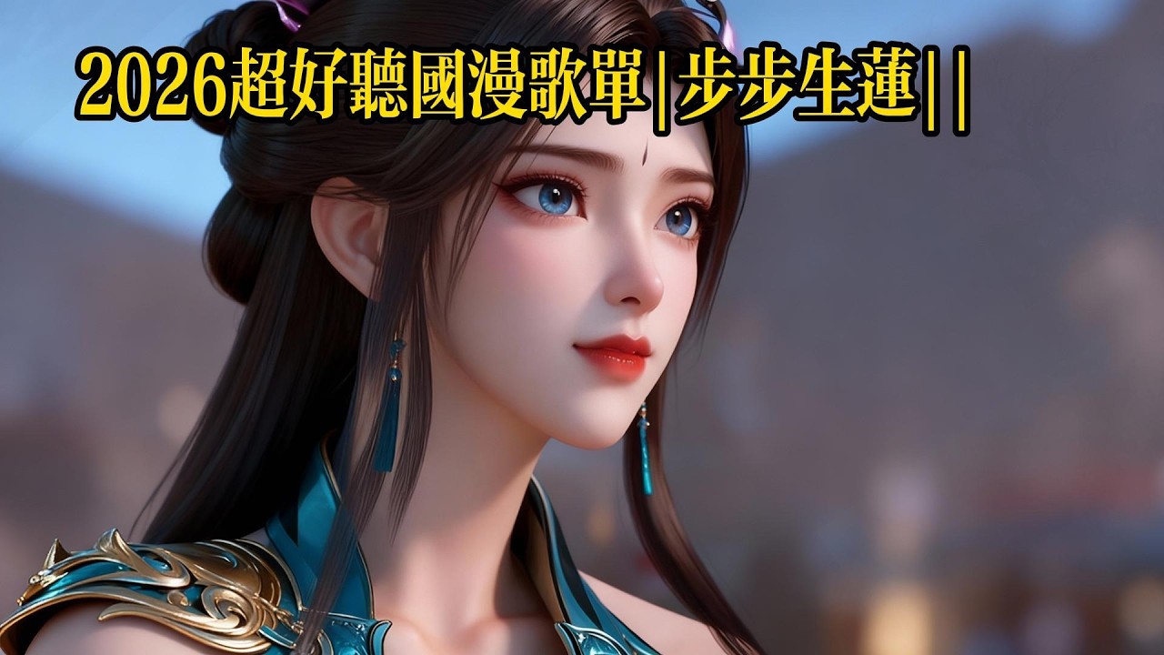 2026超好聽的新古风歌單 |步步生蓮|情歌專輯 | 工作背景音樂｜Study & Work Music Chill Mix |#BGM #專注讀書 #放鬆工作  #情歌 #中文|療癒旋律