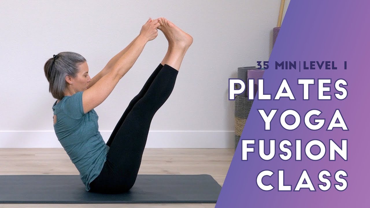 Gentle Pilates Yoga Workout | 35 Minute Yoga Pilates