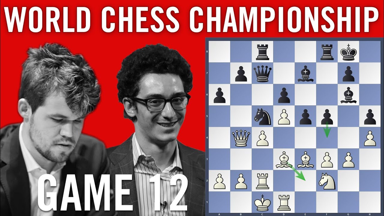 World Chess Championship 2018 Game 12: Magnus Carlsen vs Fabiano Caruana