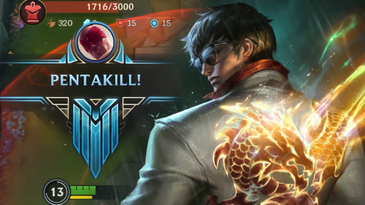 WILD RIFT - PENTAKILL! DRAGON FIST LEE SIN SAD GAMEPLAY