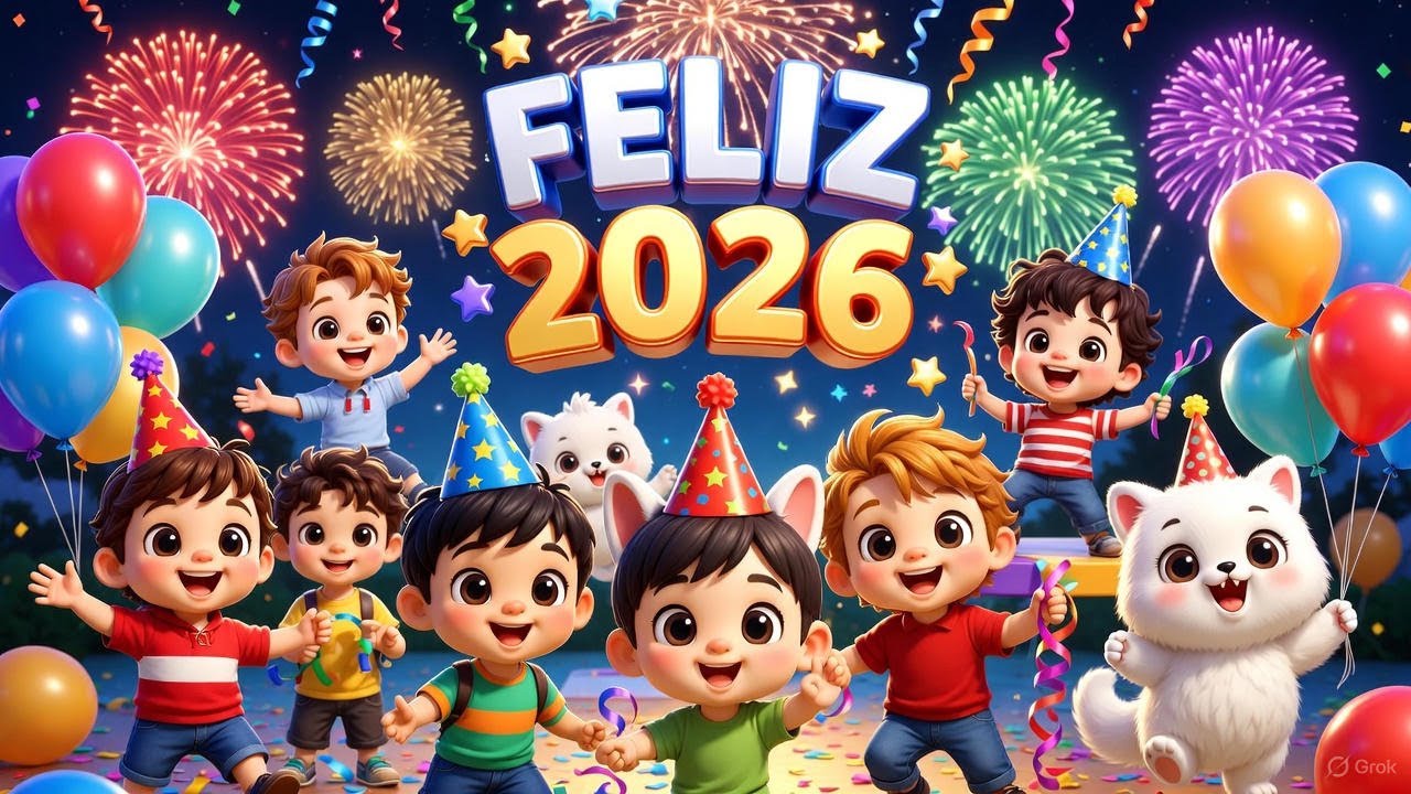 🌟 Bienvenido 2026 🌟 Canción y Alegría para Niños