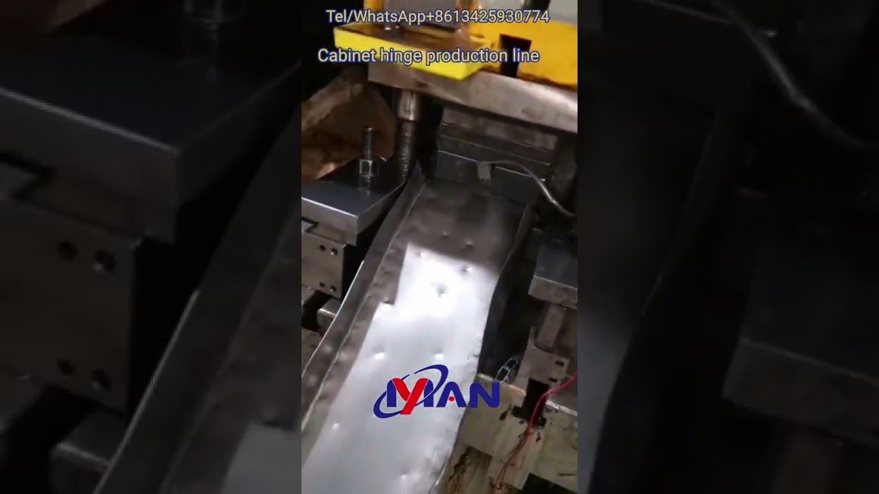 Cold rolled steel cabinet hinge production line, cabinet hinge making machines, hinge automatic mold