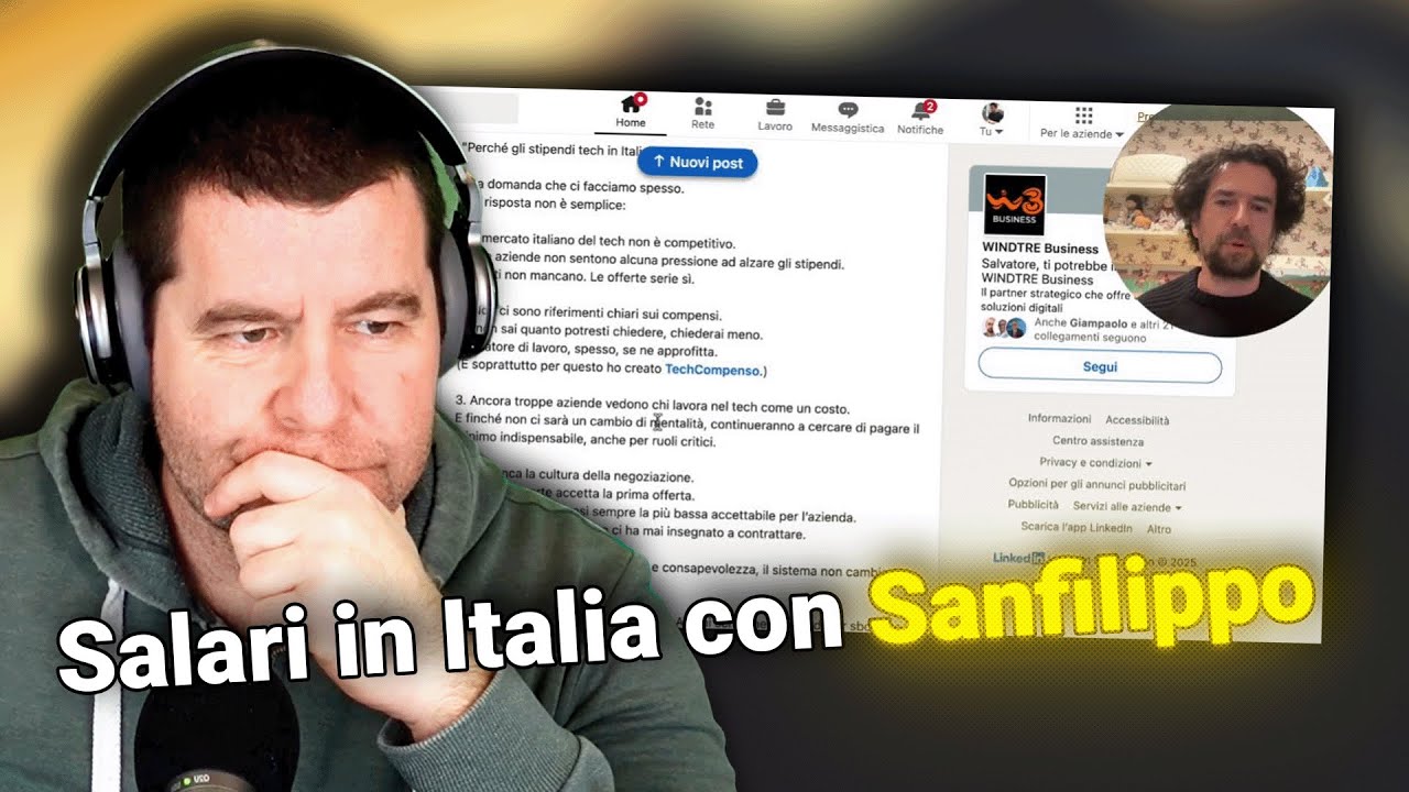 In Italia non ci sono programmatori competenti | Reaction a Sanfilippo