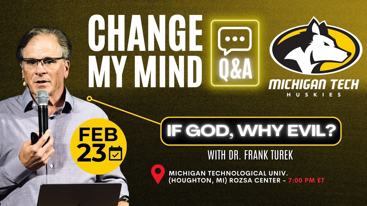'Change My Mind' LIVE Q&A from Michigan Technological Univ. (Houghton, MI)