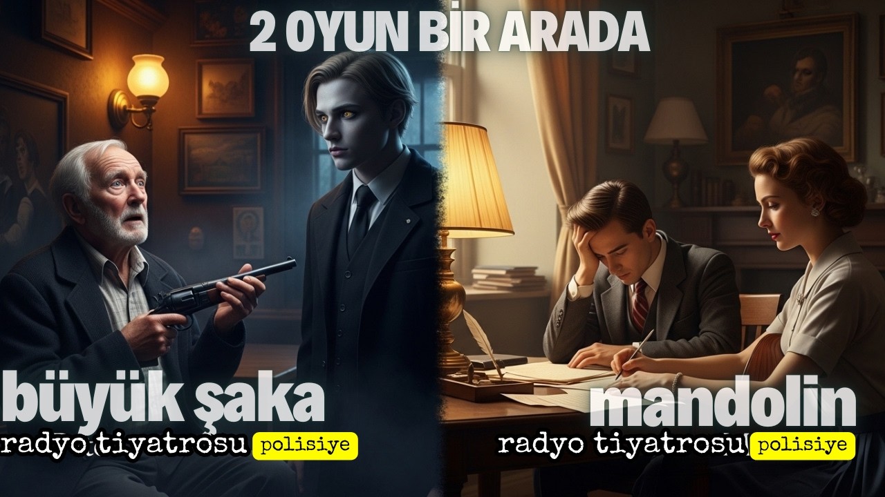 Büyük Şaka & Mandolin – TRT Radyo Tiyatrosu | Gerilim ve Absürt Dram Bir Arada!
