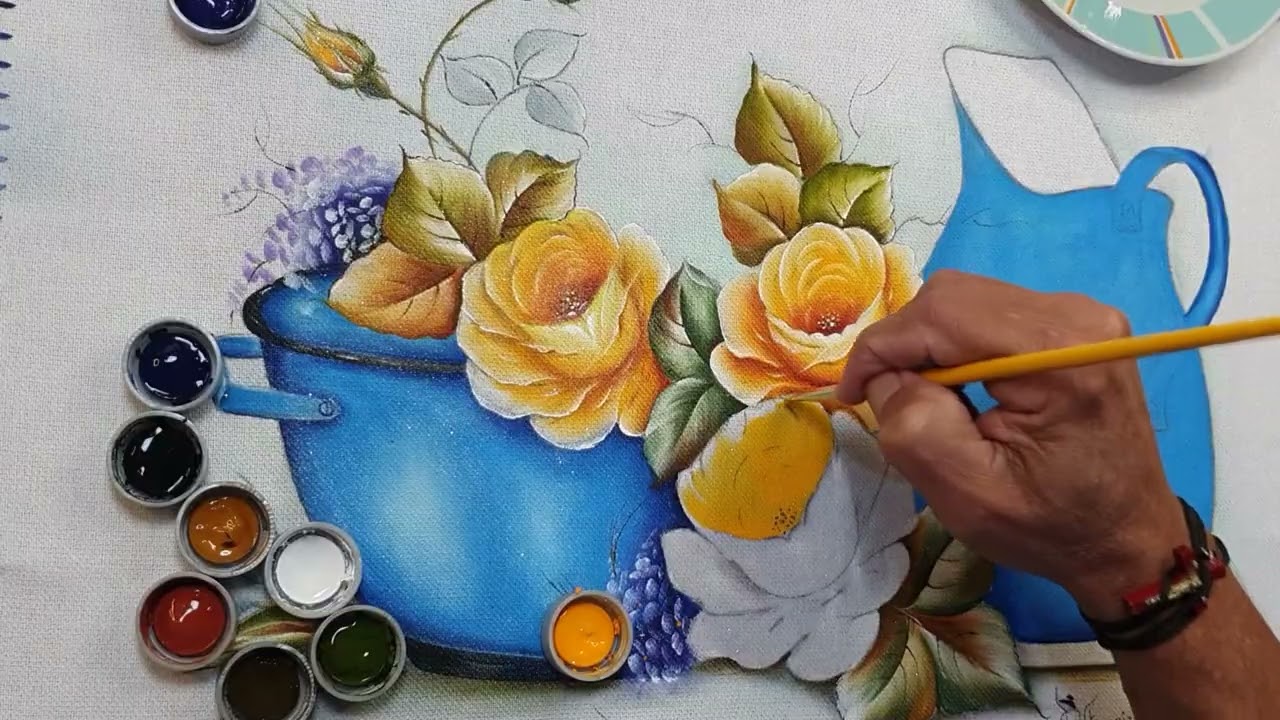 Roberto Ferreira - Vamos Pintar Arranjos com Rosas - Parte 2