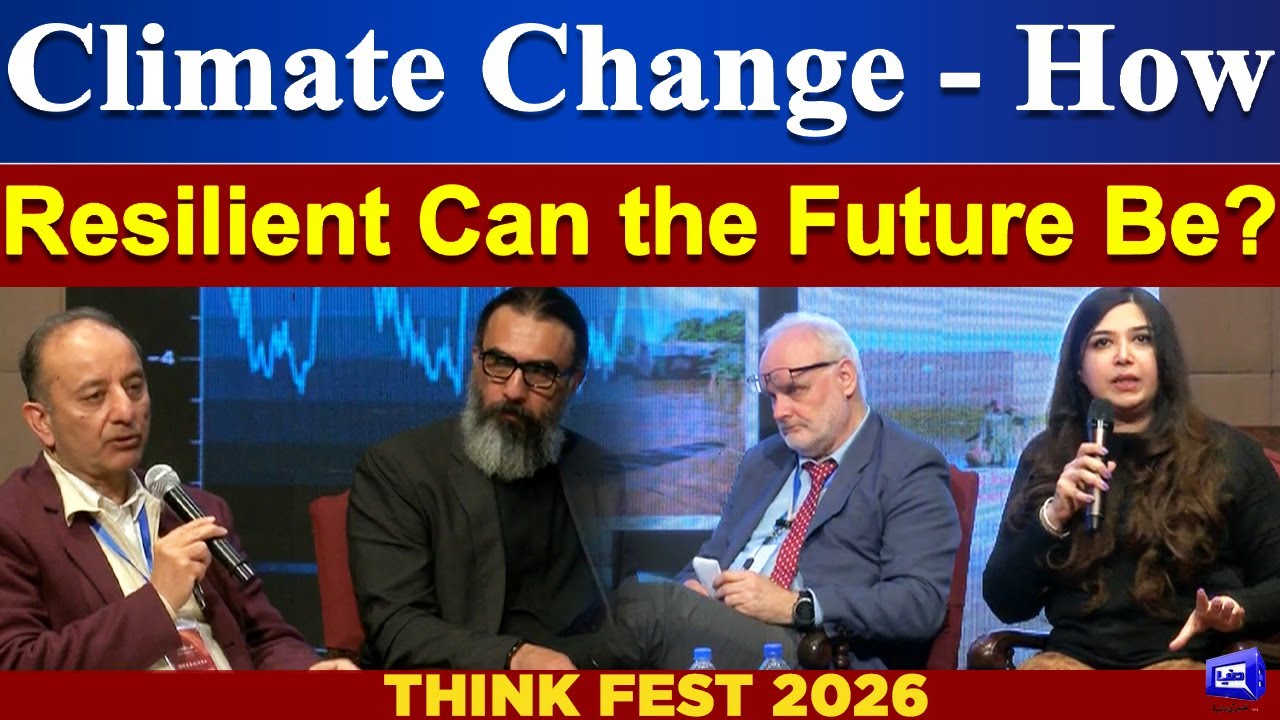 Think Fest 2026: Climate Change - How Resilient Can the Future Be? | Jürguen Kropp | Musadik Malik