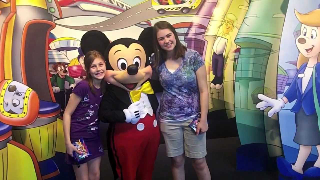Disney Character Autographs During 2012 Orlando Trip