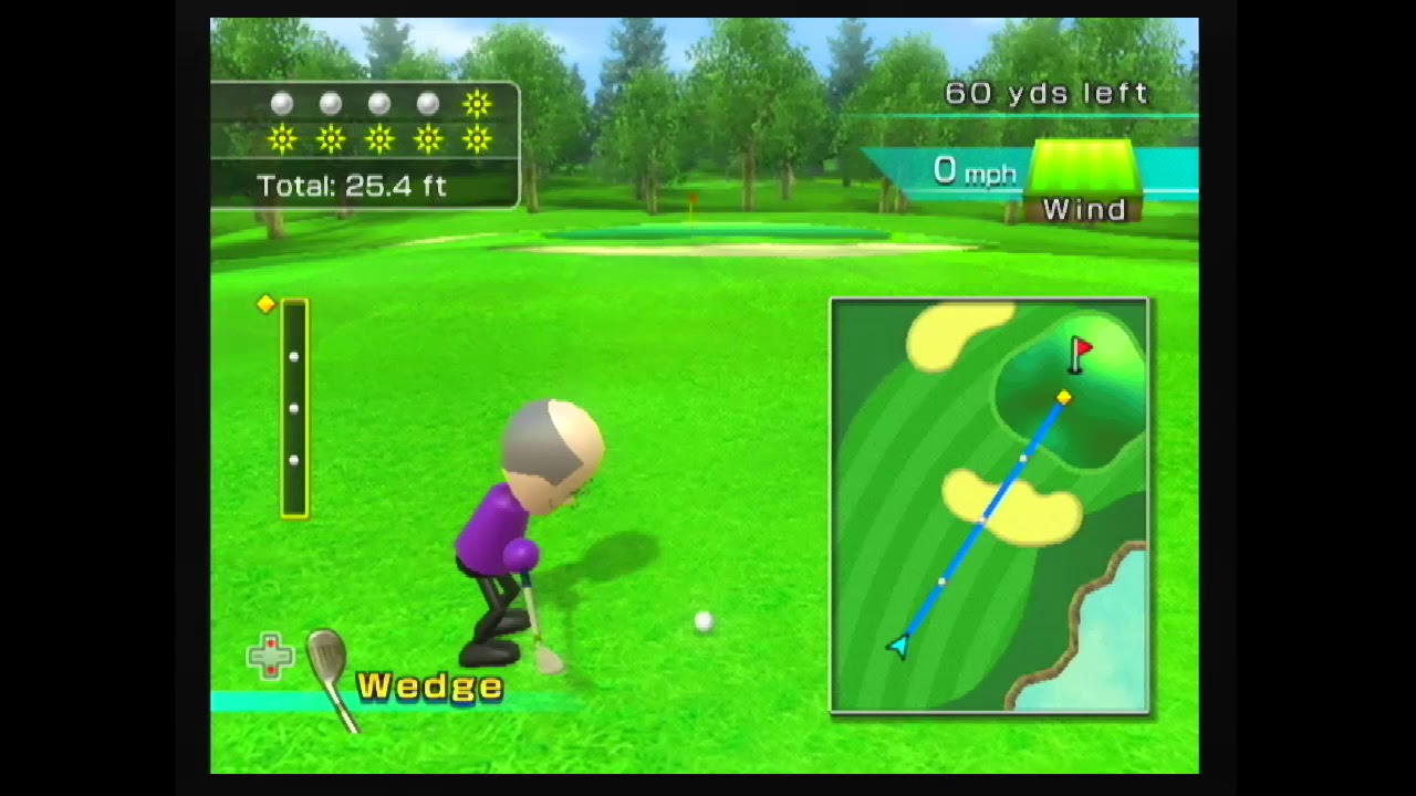 Wii Sports - Golf - Training: Hitting the Green (Platinum)