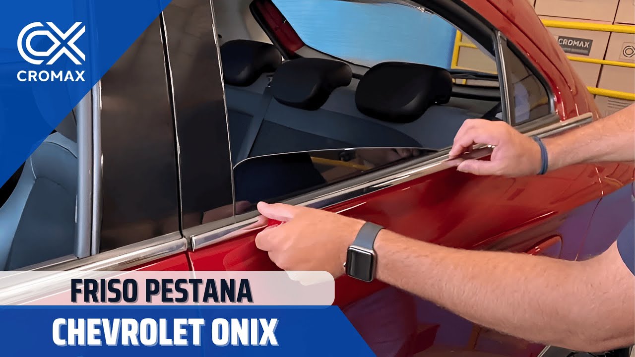 COMO INSTALAR FRISO PESTANA CHEVROLET ONIX