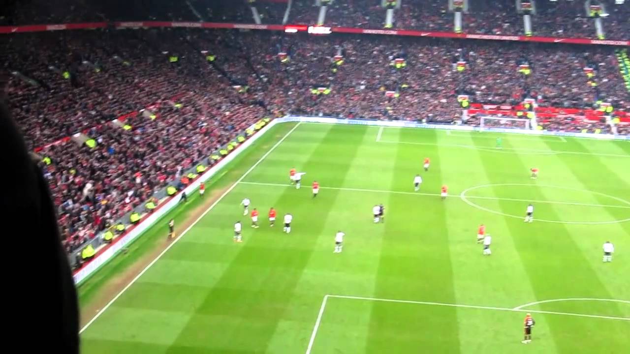 Man Utd: You'll never get a job / Andy Carroll / Racist Bastard chants @ Old Trafford 11/2/12