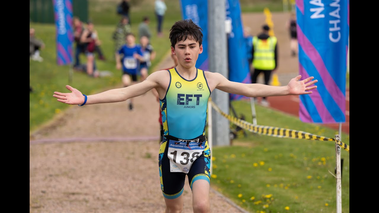 HIGHLIGHTS: 2025 Scottish National Schools Aquathlon
