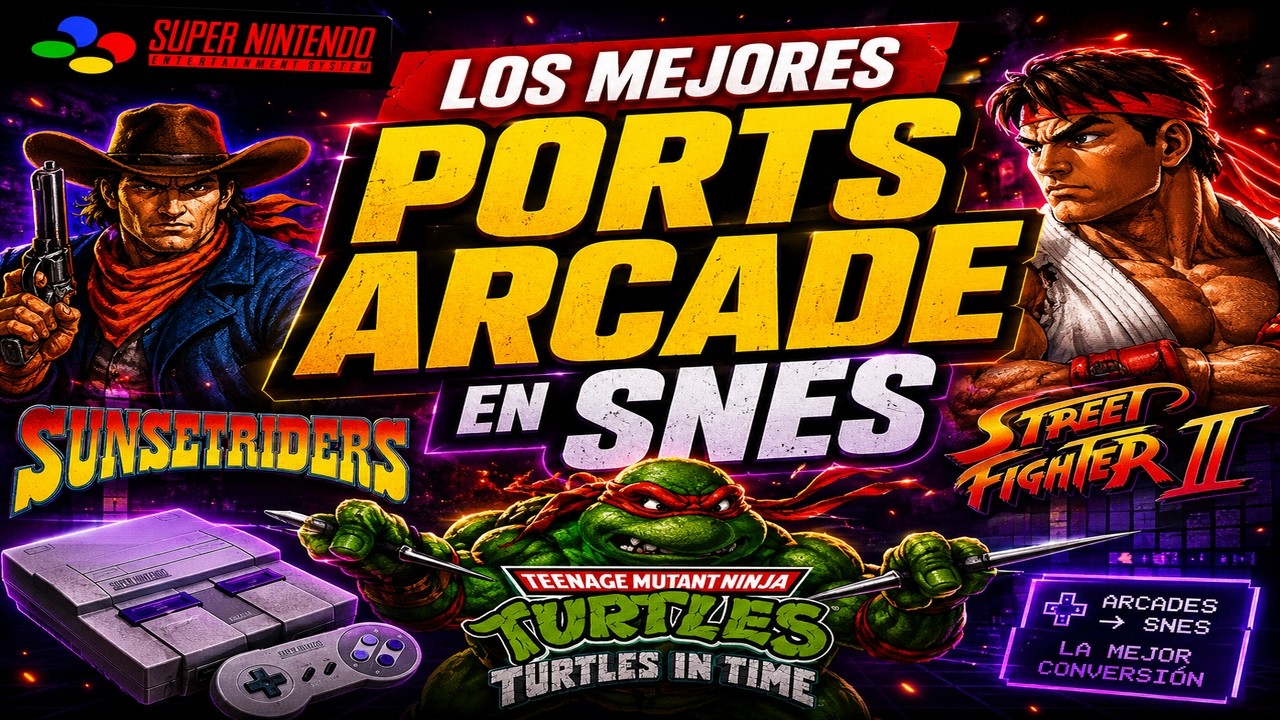 Los Increíbles Ports de Arcade en Super Nintendo