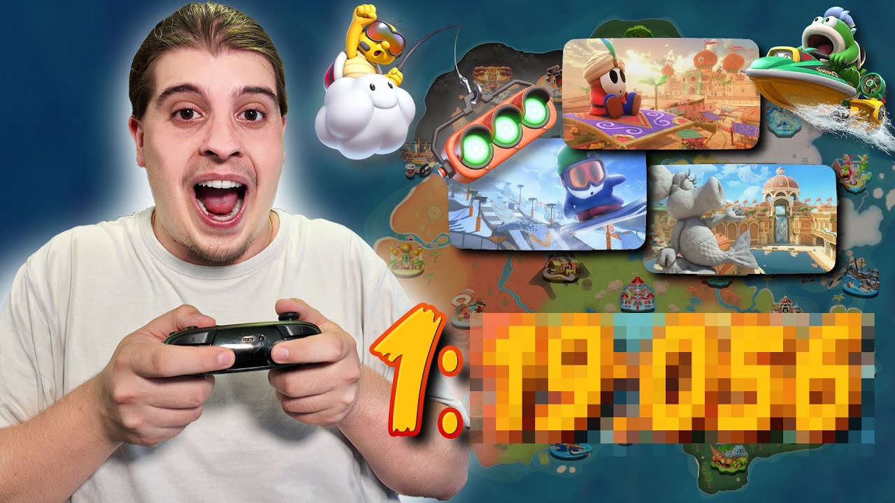 Je Finis Dans Le TOP MONDIALE Sur Mon Premier SPEEDRUN Mario Kart World ?!