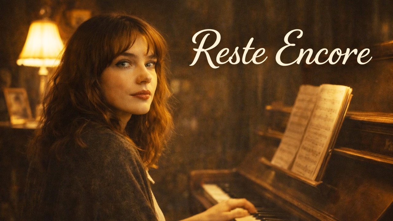 ❤️ Reste Encore | Vintage French Chanson — Paris Love Song