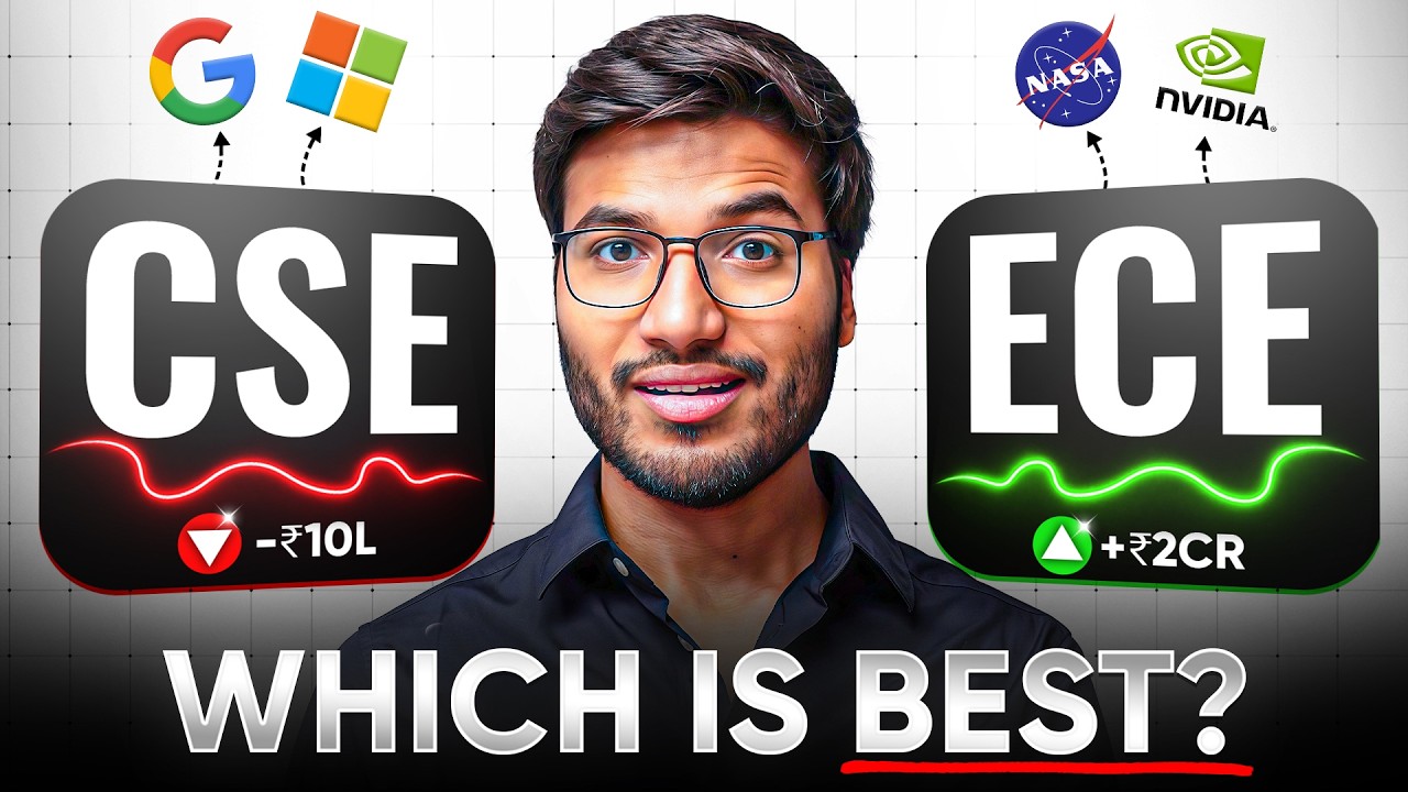 CSE Vs ECE - Which is Best? | 2.7Cr Package? @zenithschoolofai