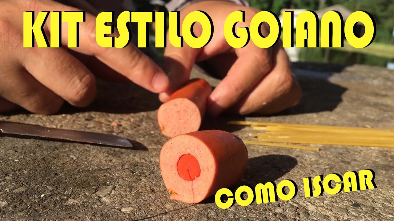 COMO ISCAR SALSICHA PARA PESCAR NO ESTILO GOIANO - SALSICHA FLUTUANDO - XIMAC PESCA
