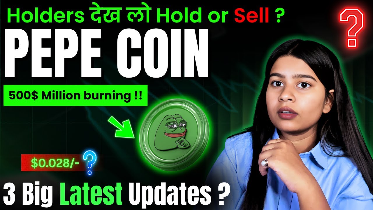 Pepe Coin latest updates🚨 Pepe coin 500$ million burn🔥 || Pepe coin price update | Crypto news today