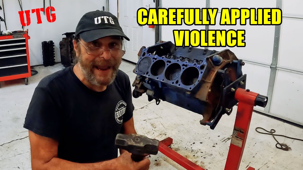 Can We Free This Rusty-Stuck Engine And Not Destroy Any Parts? Cheap Mopar Revival