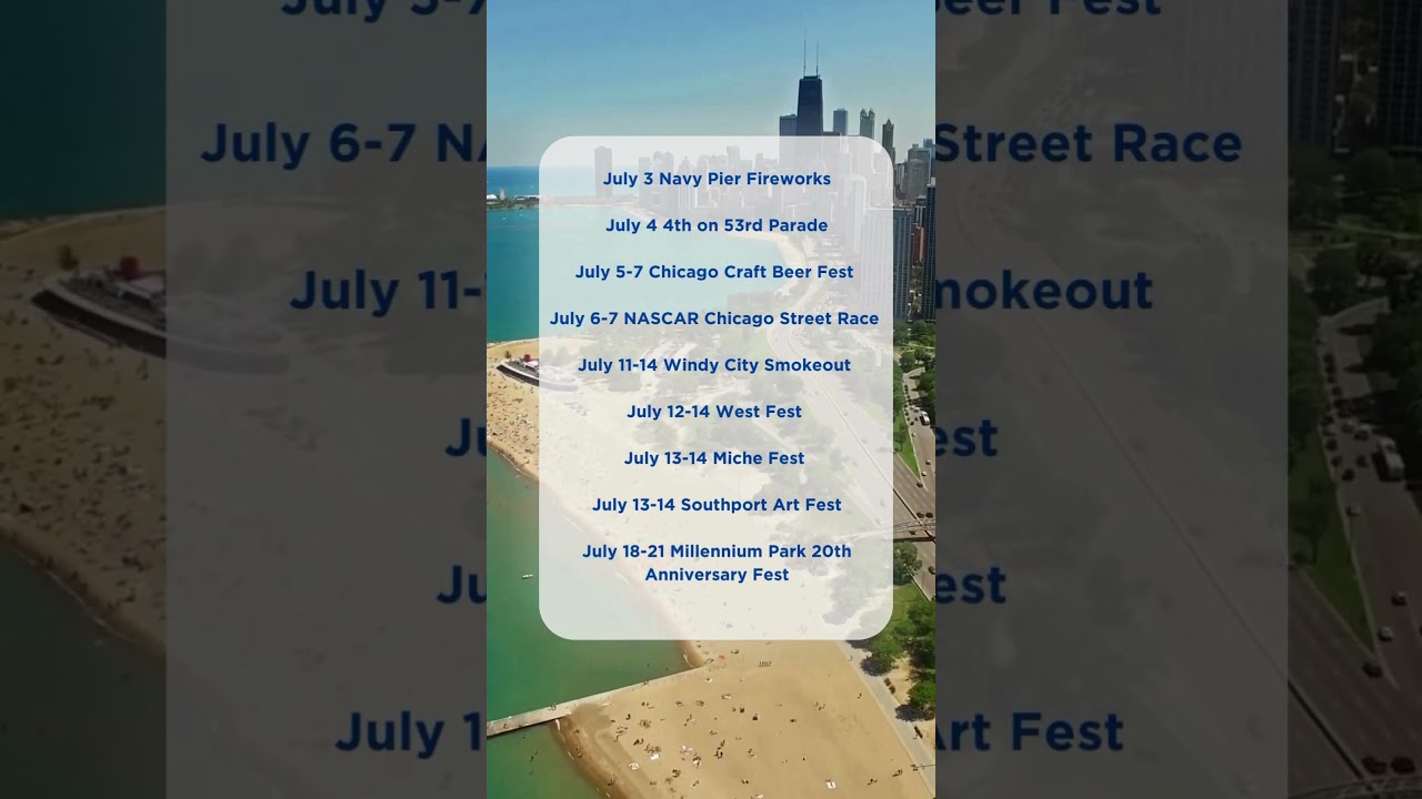 July Events in Chicago