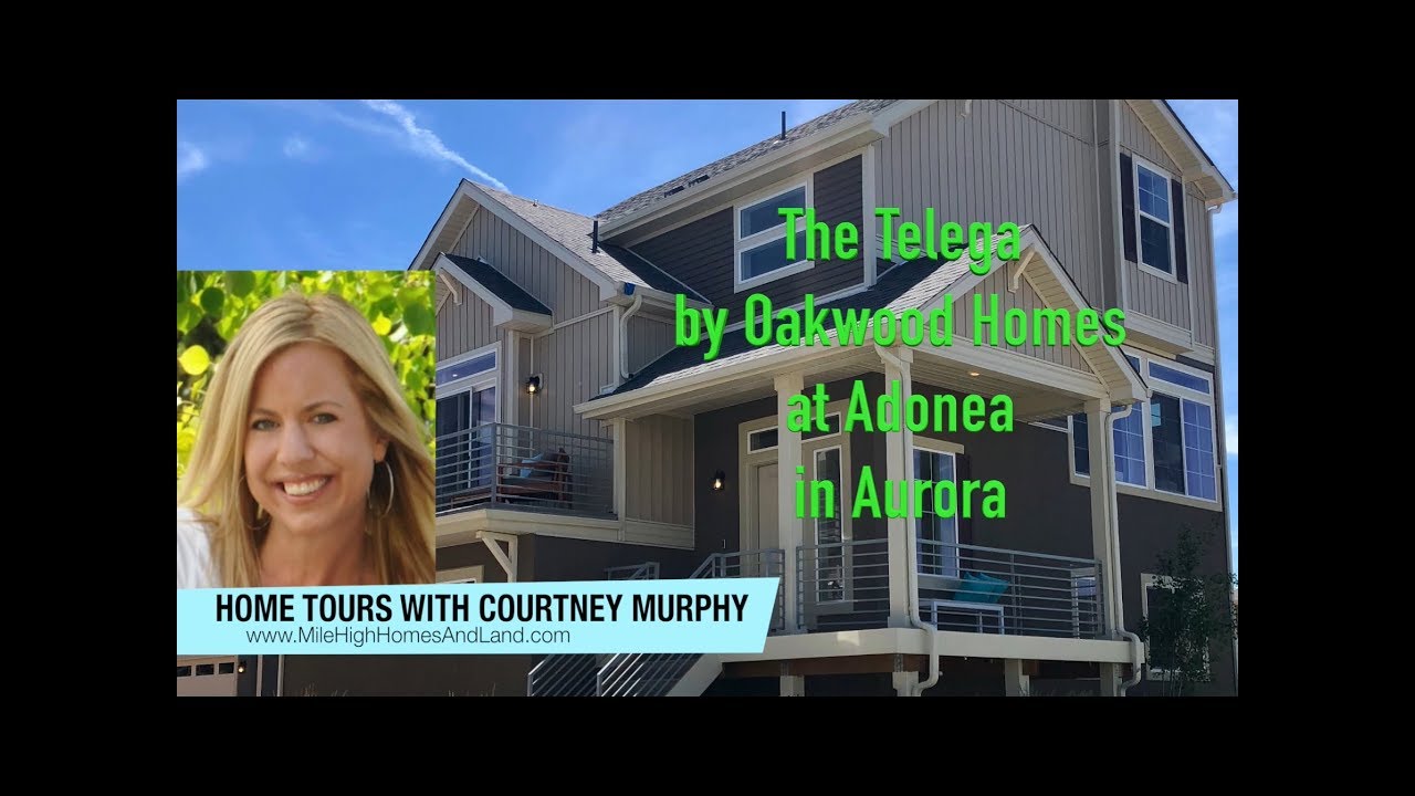New Homes in Aurora Colorado - Telega Model by Oakwood Homes at Adonea