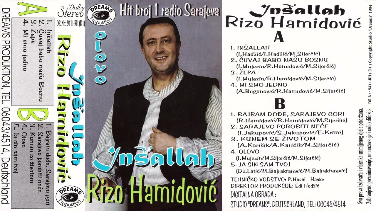 Rizo Hamidović - Inšallah - [1994 CEO ALBUM]