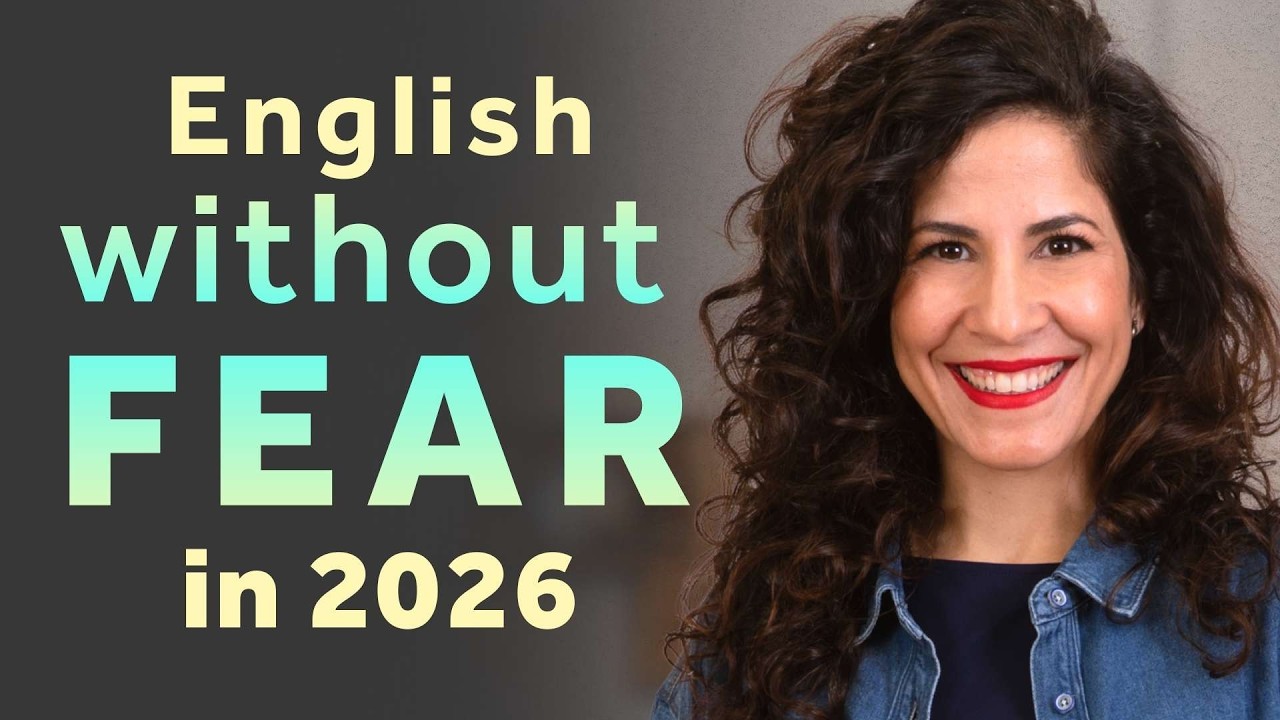 Let this go before 2026 if you want confident English