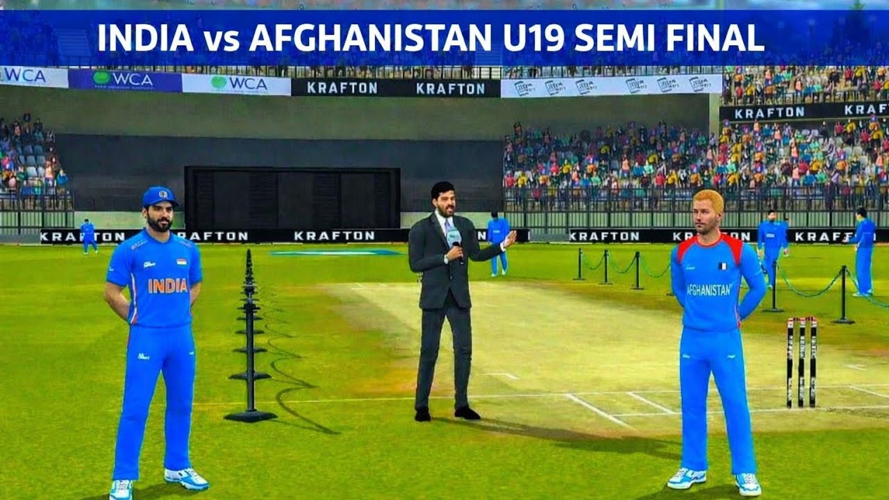 IND vs AFG U19 Semi Final Full Match 🏏 |Real Cricket 24 Gameplay can IND make it ❤️❤️ #rc24#ytshorts