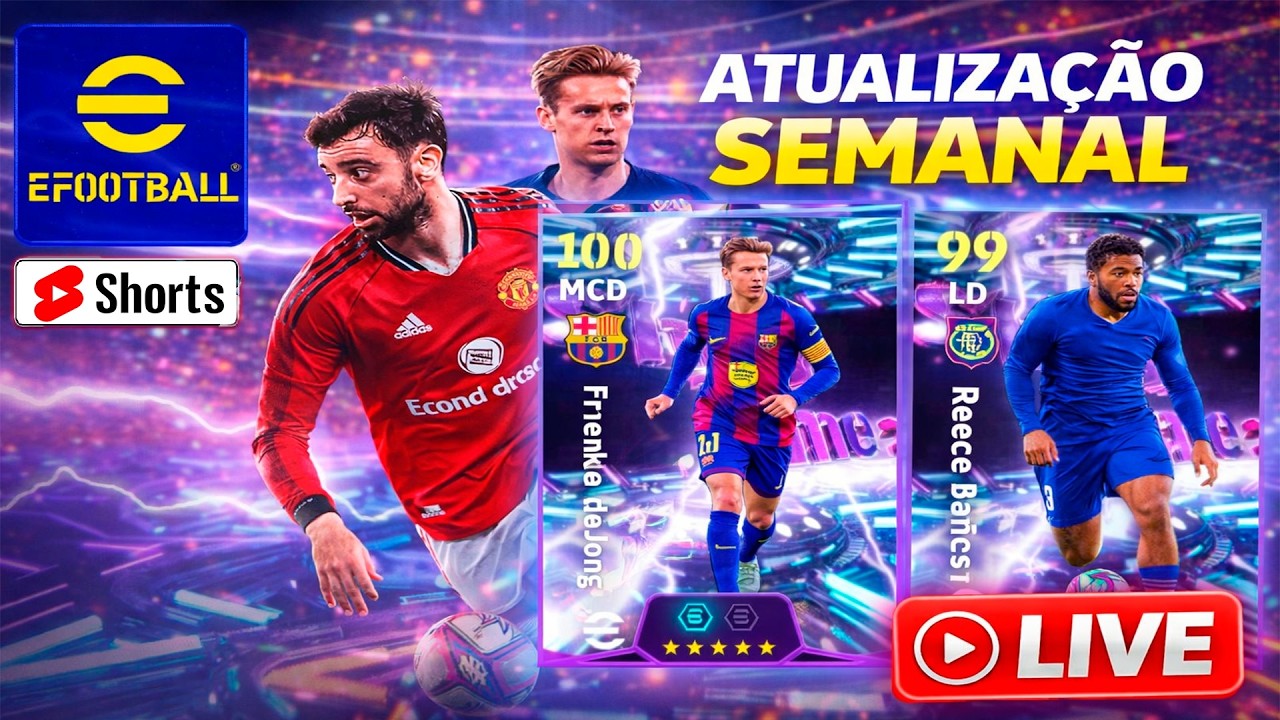 ►LIVE SHORTS ATUALIZAÇÃO SEMANAL BATISTUTA POR 500 MOEDAS? NOVA HABILIDADE ESPECIAL APELONA